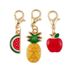 Set de 3 Charms breloques...