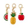 Set de 3 Charms breloques pour lacets - Fruits exotiques - DERRIERZ