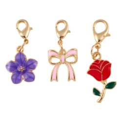 Set de 3 Charms breloques...