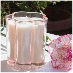 BOUGIE PARFUMÉE 145G - GOURMANDISES D'ÉTÉ - MACARON FRAMBOISE - MATHILDE. M