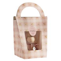 DIFFUSEUR PARFUM BÂTONS 180ML - GOURMANDISES D'ÉTÉ - MACARON FRAMBOISE - MATHILDE. M