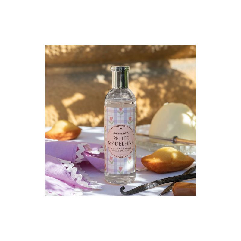 PARFUM D'AMBIANCE 90ML - GOURMANDISES D'ÉTÉ - PETITE MADELEINE - MATHILDE. M