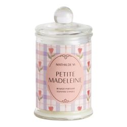 COFFRET BOUGIE 100G et DÉCORS PARFUMES - GOURMANDISES D'ÉTÉ - PETITE MADELEINE - MATHILDE. M