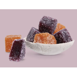 PÂTES DE FRUITS - CASSIS & GRENADE, LITCHI & FRAMBOISE 90G - FRANÇOIS DOUCET