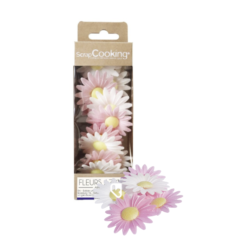DÉCOS AZYMES 18 MARGUERITES - SCRAPCOOKING