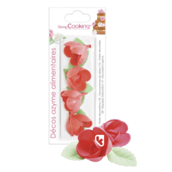 Décos AZYME - 4 Roses...