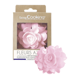 Fleur AZYME rose XXL - 10CM...