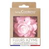 Fleur AZYME rose XXL - 10CM - SCRAPCOOKING