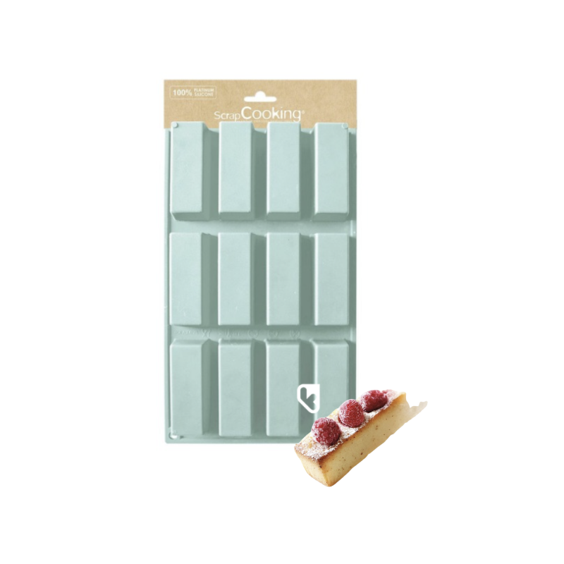 Moule Mini Cakes en silicone 100% Platinium - SCRAPCOOKING