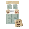 Moule silicone - Drôles de Biscuits - SCRAPCOOKING