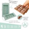 Moule silicone - Tablette chocolat Ourson - SCRAPCOOKING