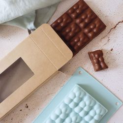 Moule silicone - Tablette chocolat Ourson - SCRAPCOOKING