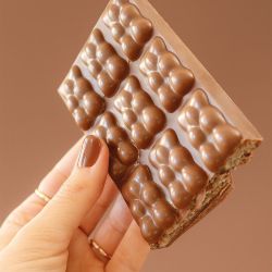 Moule silicone - Tablette chocolat Ourson - SCRAPCOOKING