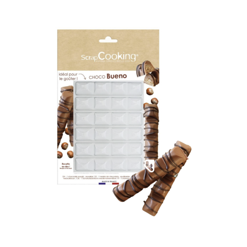 Moule semi-rigide - Barres Bueno - SCRAPCOOKING