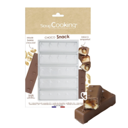 Moule semi-rigide - Barres chocolatées Snack - SCRAPCOOKING