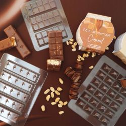Moule semi-rigide - Barres chocolatées Snack - SCRAPCOOKING
