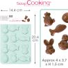 MOULE CHOCO PÂQUES - SCRAPCOOKING