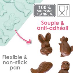 MOULE CHOCO PÂQUES - SCRAPCOOKING