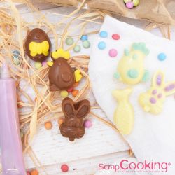 MOULE CHOCO PÂQUES - SCRAPCOOKING