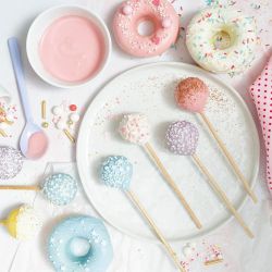 Moule silicone - 12 Cakes Pops - SCRAPCOOKING