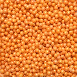 Décors sucrés - Perles dorées - Sachet de 55g - SCRAPCOOKING