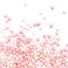 Décors sucrés - Perles blanches et roses - Sachet de 55g - SCRAPCOOKING