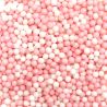 Décors sucrés - Perles blanches et roses - Sachet de 55g - SCRAPCOOKING
