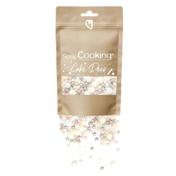 Décors sucrés - Bubbles Pastel - Sachet de 70g - SCRAPCOOKING