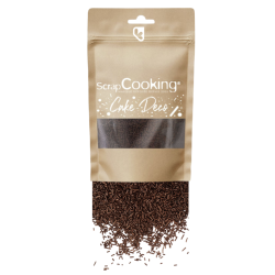 Décors sucrés - Vermicelles chocolat noir - Sachet de 70g - SCRAPCOOKING