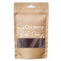 Décors sucrés - Vermicelles chocolat noir - Sachet de 70g - SCRAPCOOKING