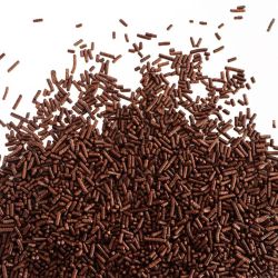 Décors sucrés - Vermicelles chocolat noir - Sachet de 70g - SCRAPCOOKING