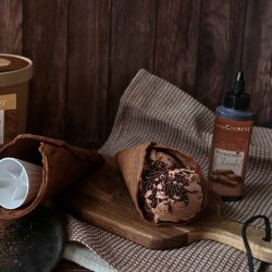 Décors sucrés - Vermicelles chocolat noir - Sachet de 70g - SCRAPCOOKING