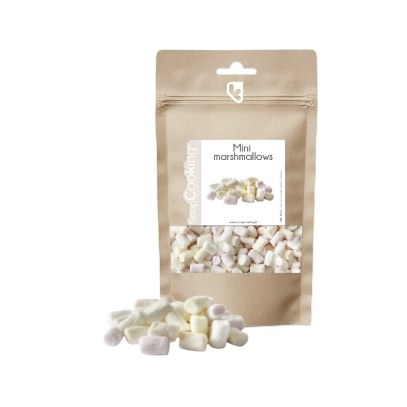 Mini Marshmallows - Sachet de 40g - SCRAPCOOKING