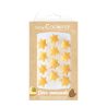 Décors sucrés en pâte d'amande - Etoiles dorées - SCRAPCOOKING