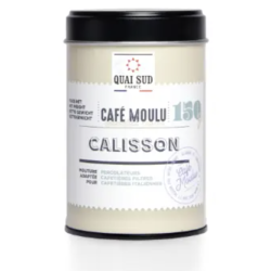 Café moulu aromatisé au Calisson - Boîte 150g - QUAI SUD