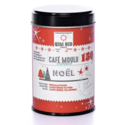 CAFE MOULU DE NOEL - BOITE POP 150G - QUAI SUD
