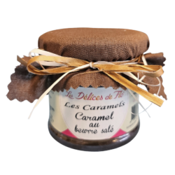 CARAMEL AU BEURRE SALÉ 130G - LES DÉLICES DE FLO