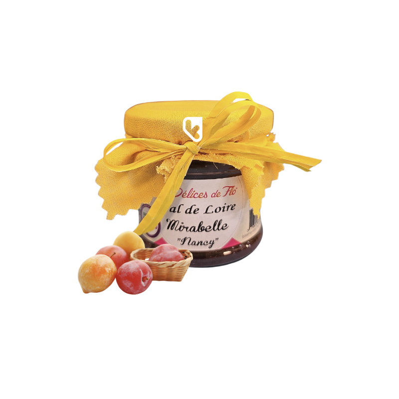 CONFITURE MIRABELLE NANCY - 130GR - LES DELICES DE FLO