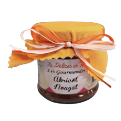 CONFITURE ABRICOT NOUGAT - 130GR - LES DELICES DE FLO
