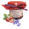 CONFITURE FRAISE FRAISE DES BOIS VIOLETTE - 130GR - LES DELICES DE FLO