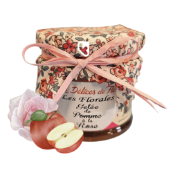 GELEE DE POMME A LA ROSE -...