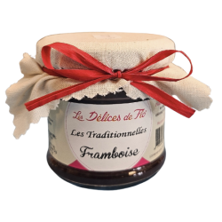 CONFITURE FRAMBOISE 130G - LES DÉLICES DE FLO