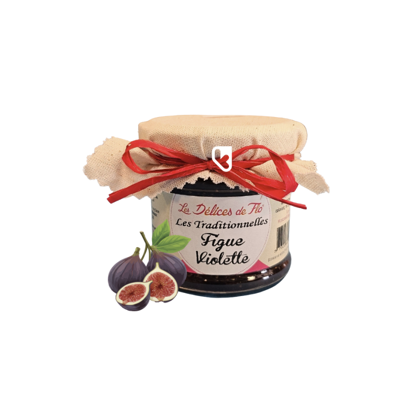 CONFITURE FIGUE VIOLETTE - 130GR - LES DELICES DE FLO