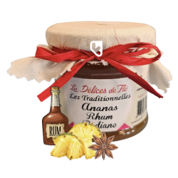 CONFITURE ANANAS RHUM...