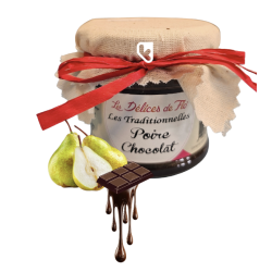 CONFITURE POIRE CHOCO -...