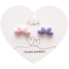 Duo de Boucles d'Oreilles "Âmes Sœurs" - Cœurs - YUKO.B