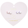 Duo de Boucles d'Oreilles "Âmes Sœurs" - Stella - YUKO.B