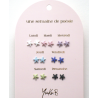Boucles d'Oreilles - Une semaine de Poésie - Etoiles de Mer - YUKO.B