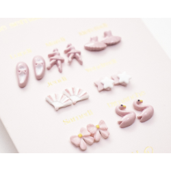 Boucles d'Oreilles "Une Semaine de Poésie" - Danse - YUKO.B