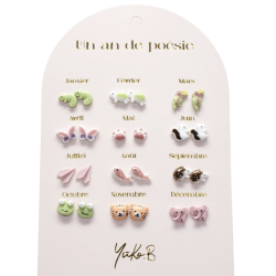 Boucles d'Oreilles "Un An...
